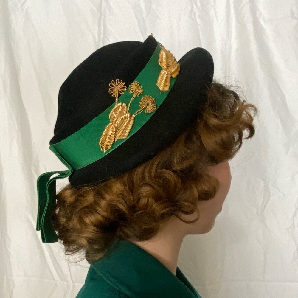 Vintage 1940s Cap Hat